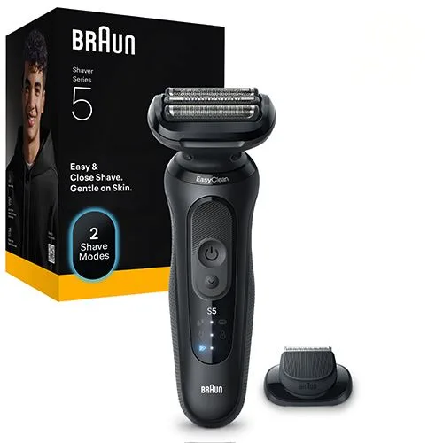 Máquina de Barbear BRAUN Série 5 52-N1200S (Autonomia 60 min - Recarregável)