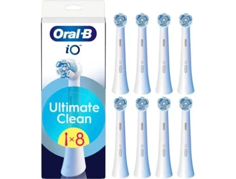 Recarga Escovas Dentes ORAL-B IO Ultimate Clean Branco