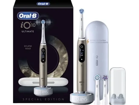 Escova de Dentes Elétrica ORAL-B iO 10 Eclipse Gold (Dourado)