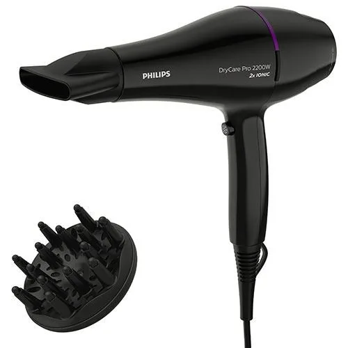Secador de Cabelo PHILIPS BHD274/00 (2200 W - 3 Níveis de temperatura)