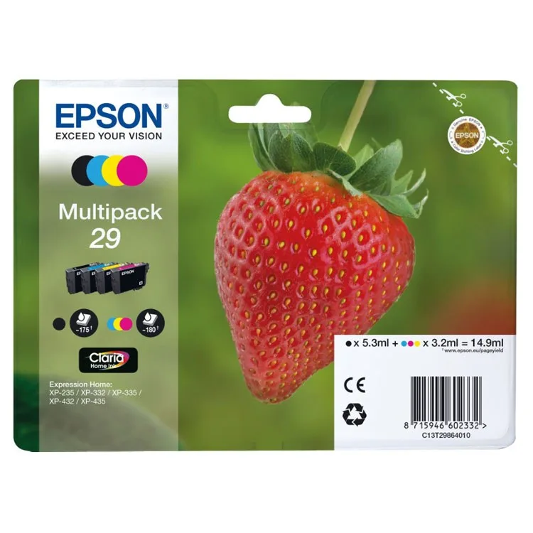 TINTEIRO EPSON 29 MULTIPACK C13T2986