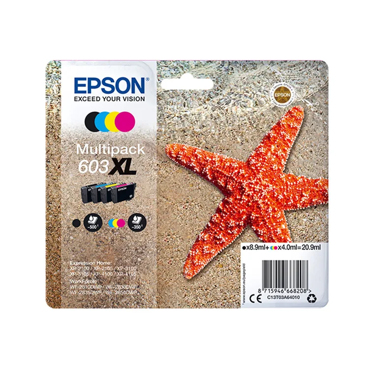 TINTEIRO EPSON 603 XL MPACK