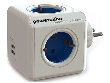 Tomada Cubo ALLOCACOC Original USB AL 1202 (Europa)