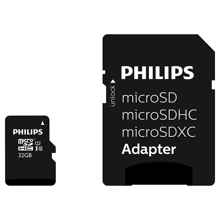 MEMÓRIA MICRO-SD PHILIPS 32GB CL 10