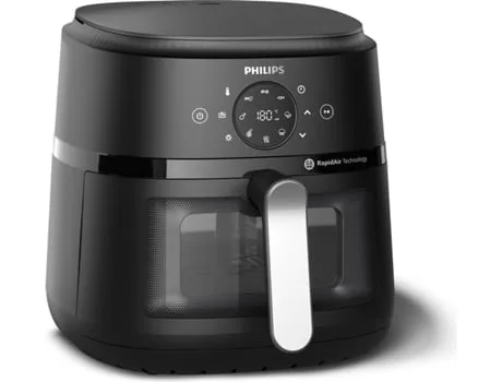 Fritadeira sem Óleo PHILIPS NA231/00 (6.2 L - Preto)