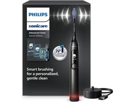 Escova de Dentes Elétrica PHILIPS Sonicare Special Edition HX3792/11 (Preto Metalizado)