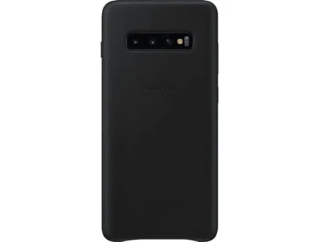 Capa SAMSUNG Galaxy S10+ Leather Cover Preto