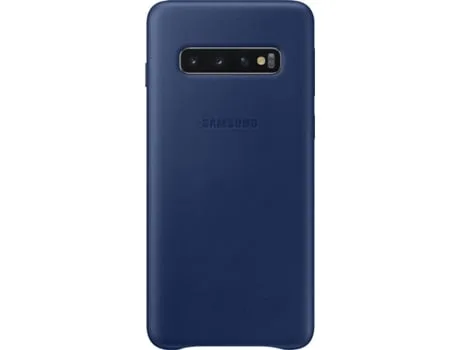 Capa SAMSUNG Galaxy S10 Leather Cover Azul