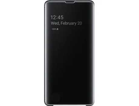 Capa SAMSUNG Galaxy S10+ Clear View Preto