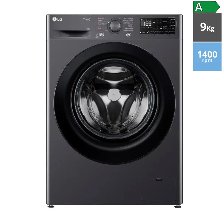 MÁQUINA LAVAR ROUPA LG F4WR359S6M