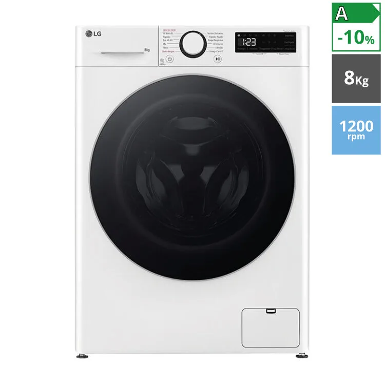 MÁQUINA LAVAR ROUPA LG F2WR5S8S1W