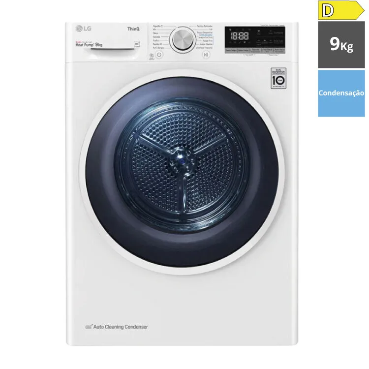 MÁQUINA SECAR ROUPA LG RH90V5AV6N