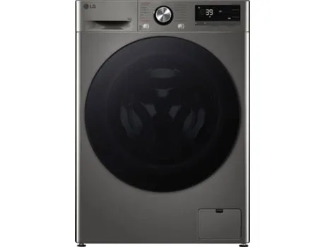 Máquina de Lavar Roupa LG F4WR709SGS (9 kg - 1400 rpm - Preto)