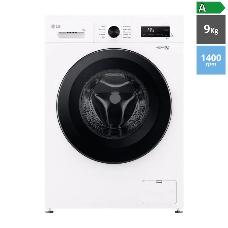 MÁQUINA LAVAR ROUPA LG F4X1009NWK