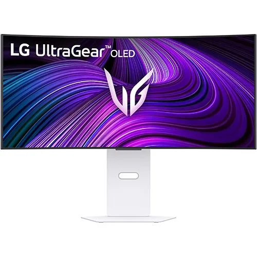 Monitor Gaming LG UltraGear LG 34GX90SA-W.AEU (34'' - OLED - 0.03 ms - 240 Hz - Curvo - Branco)
