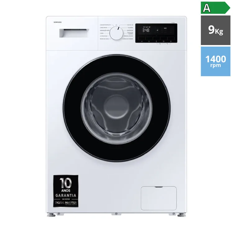 MÁQUINA LAVAR ROUPA SAMSUNG WW90FG3M05AWEP