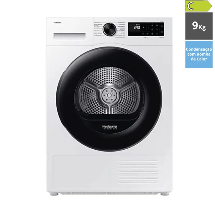 MÁQUINA SECAR ROUPA SAMSUNG DV90DG52A0AEEP