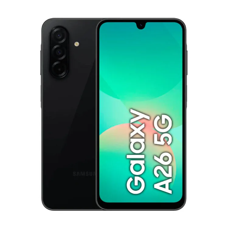 SMARTPHONE SAMSUNG GALAXY A26 5G 256GB PRETO