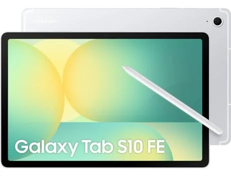 Tablet SAMSUNG Galaxy Tab S10 FE (10.9'' - 128 GB - 8 GB - Wi-Fi - Prateado)