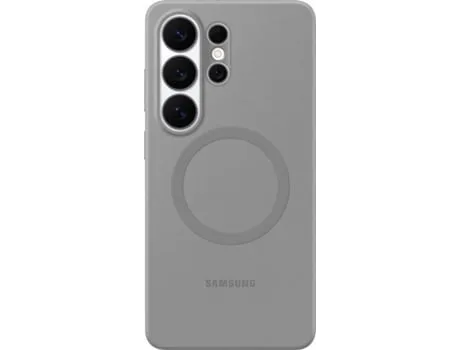 Capa SAMSUNG Silicone Magnética Galaxy S26 Ultra (Cinzento)