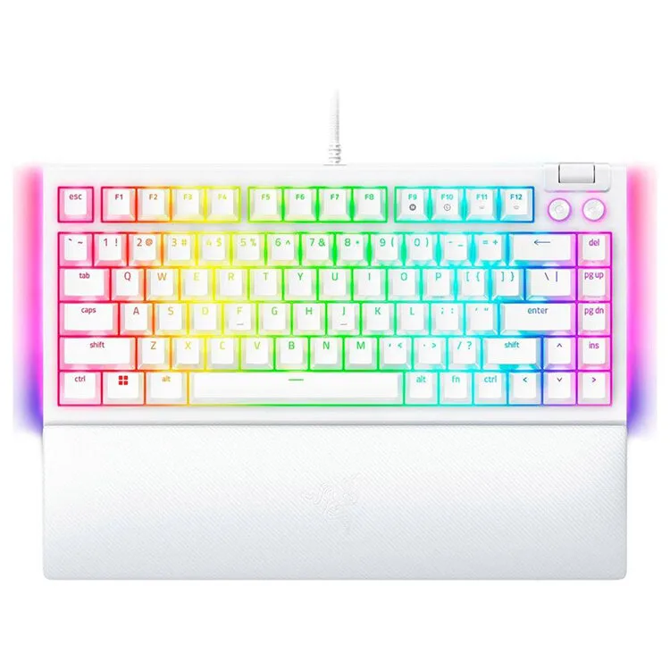 TECLADO GAMING RAZER BLACKWIDOW V4 75 US W